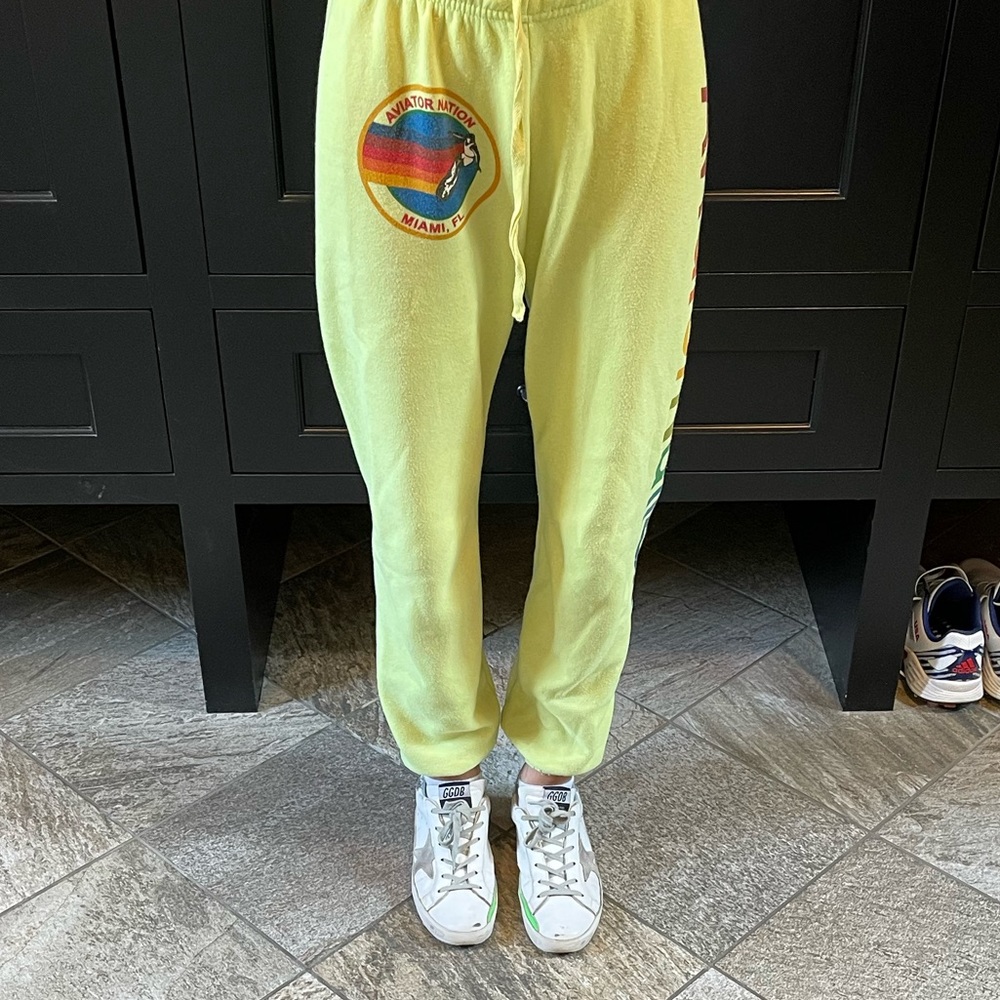 Aviator Nation Fleece Joggers